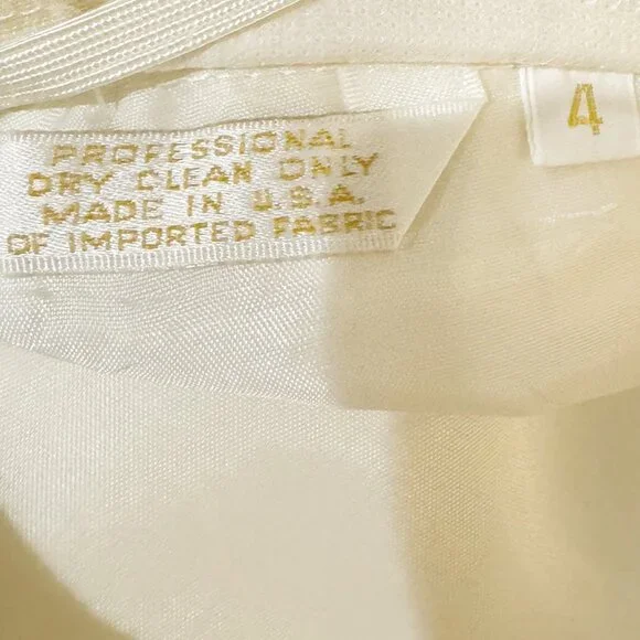 Vintage Linen Blend Pleated Midi Pencil Skirt (4) - Picture 6 of 8